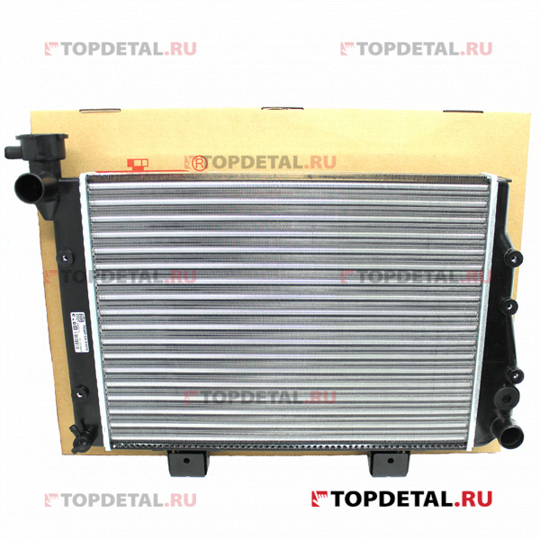 Радиатор охлаждения (2-рядный) ВАЗ-2104-07  (алюминиевый) (ПОАР)