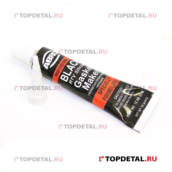 Герметик - прокладка (черный) 32 гр. ABRO MASTERS 12ABCH32 купить в интернет-магазине Topdetal.ru