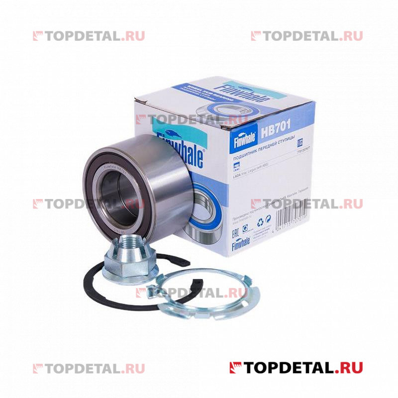 Подшипник передней ступицы (ABS) LADA Largus / Xray 7701207677 FINWHALE