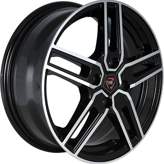 Диск колеса NZ F-12 6.5x16/5x112 ET50 D57.1 BKF (литой)