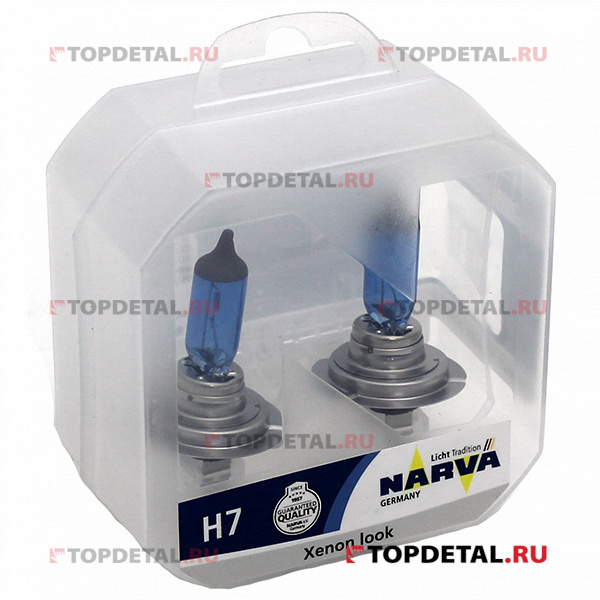 Лампа галогенная H7 12В 55 Вт PX26d RPW (кт. 2 шт) NARVA