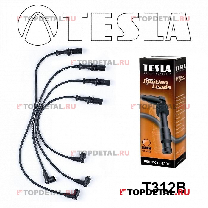 Провода ВВ кт. CHERY Amulet A15 с двигателями 1,6 (T312B) TESLA