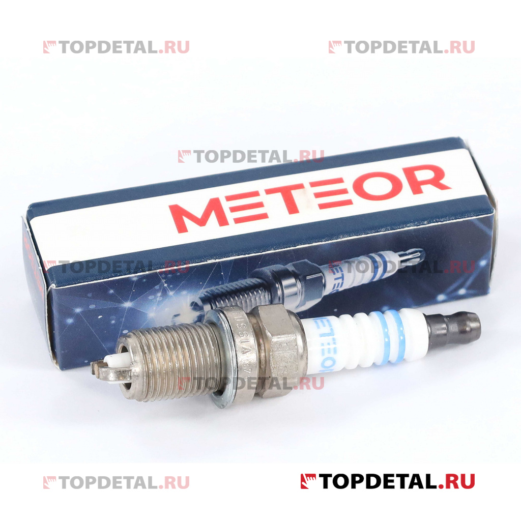 Свеча METEOR Blue Line FLR8LDCU+ Audi, Chevrolet, Daewoo, Opel, Skoda, Volkswagen