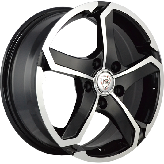 Диск колеса NZ SH665 6.5x16/4x100 ET52 D54.1 BKF (литой)