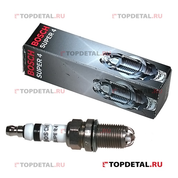 Свеча BOSCH Super-4 FR78 X ВАЗ-2110-12 16кл, ВАЗ-2126 Приора 1.6