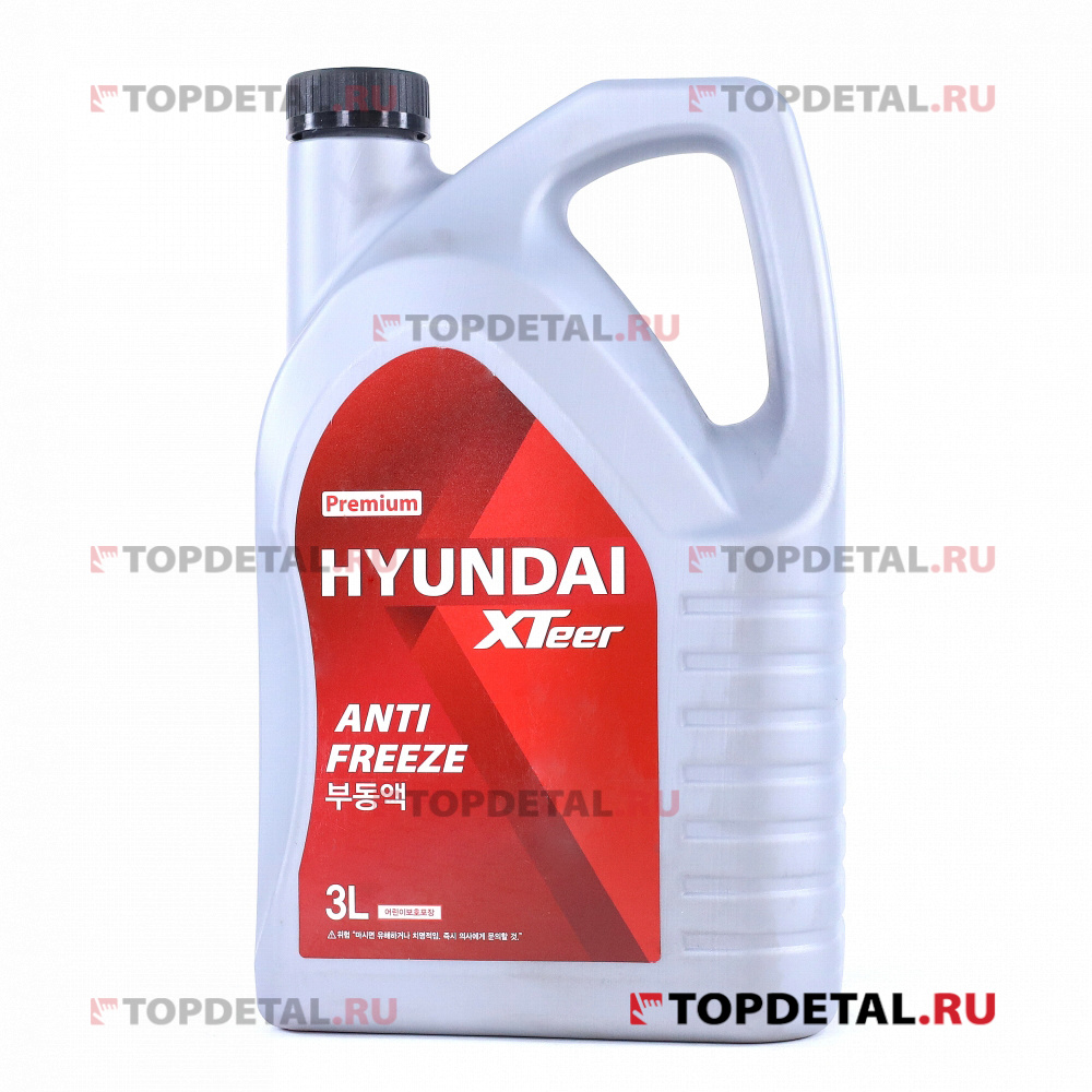Жидкость охлаждающая "Антифриз" HYUNDAI Oilbank Antifreeze 3л