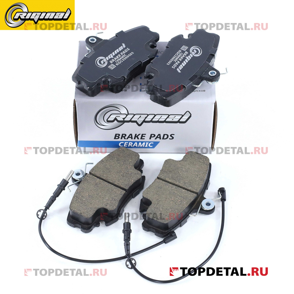 Колодка тормозная передняя Ceramic (кт.4шт.) RENAULT LOGAN 04-/SANDERO 08- (410602192R) Riginal