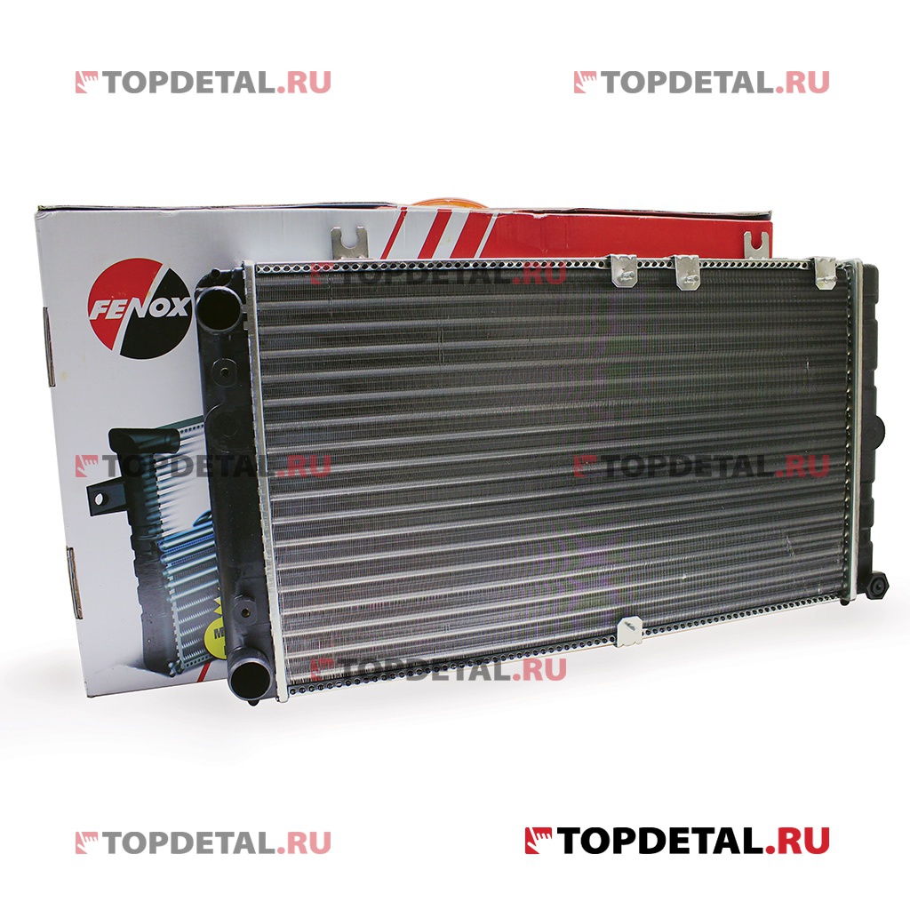 Радиатор охлаждения (2-рядный) ВАЗ-1118 алюминиевый (RC00011 O7) Фенокс