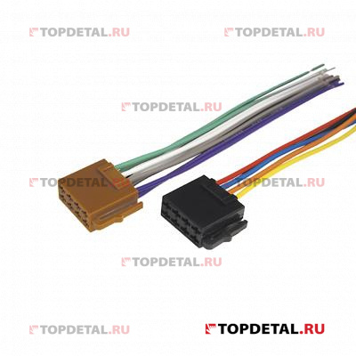 Разъемы для автомагнитол "Евро" ISO 2 гнезда АКУСТИКА+ПИТАНИЕ ,REXANT ...