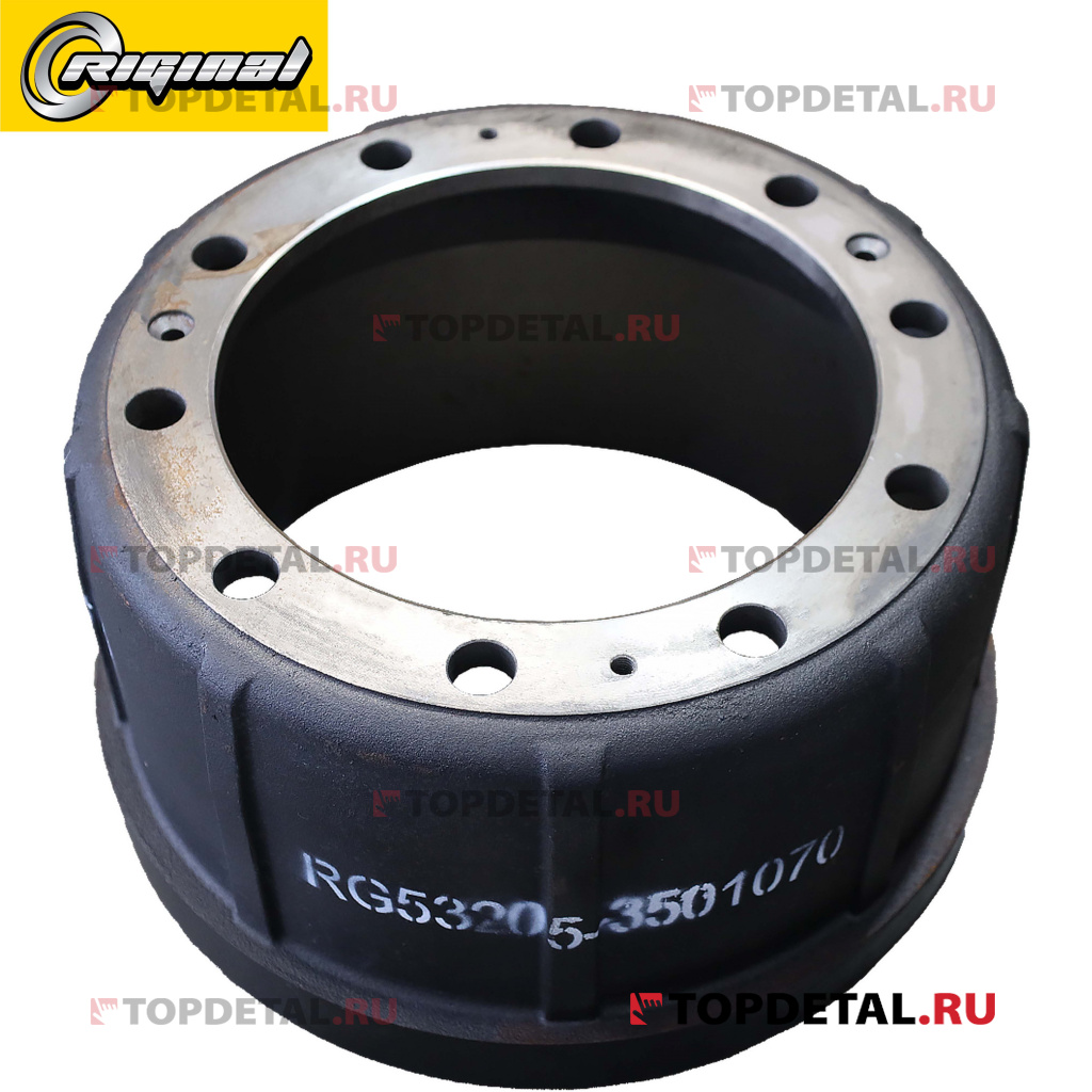 Барабан тормозной КАМАЗ (Евро), 53215,54115,65115,6540,8560/НЕФАЗ 8332,9334,96742 Riginal