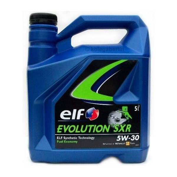 ELF EVOLUTION SXR 5W-30 SL/CF A5/B5 5 литров
