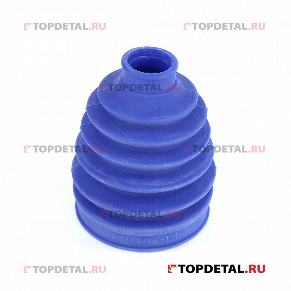Пыльник ШРУСА наружный MITSUBISHI, NISSAN QASHQAI синий TPU (U-d27-D81-h109) ПТП