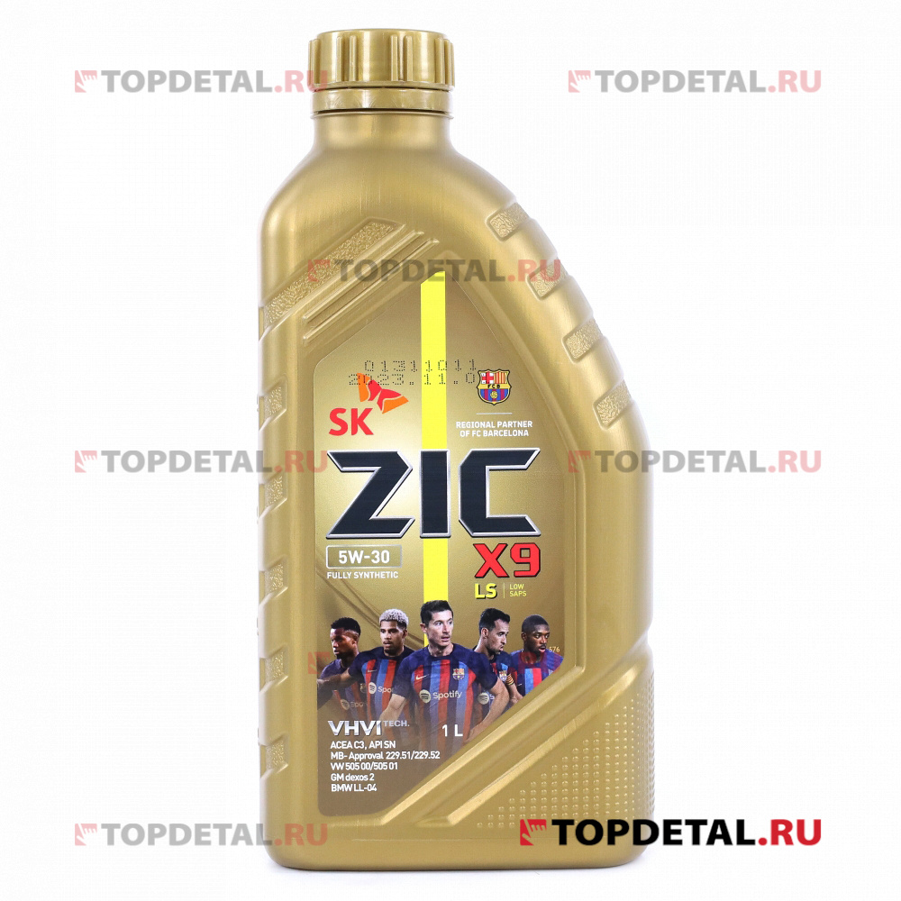Масло ZIC X9 LS моторное 5W-30 A3/B3, А3/B4, C3, SN/CF 1л (синтетика)(старый 132905) Масло ZIC X9 LS моторное 5W-30 A3/B3, А3/B4, C3, SN/CF 1л (синтетика)(старый 132905)