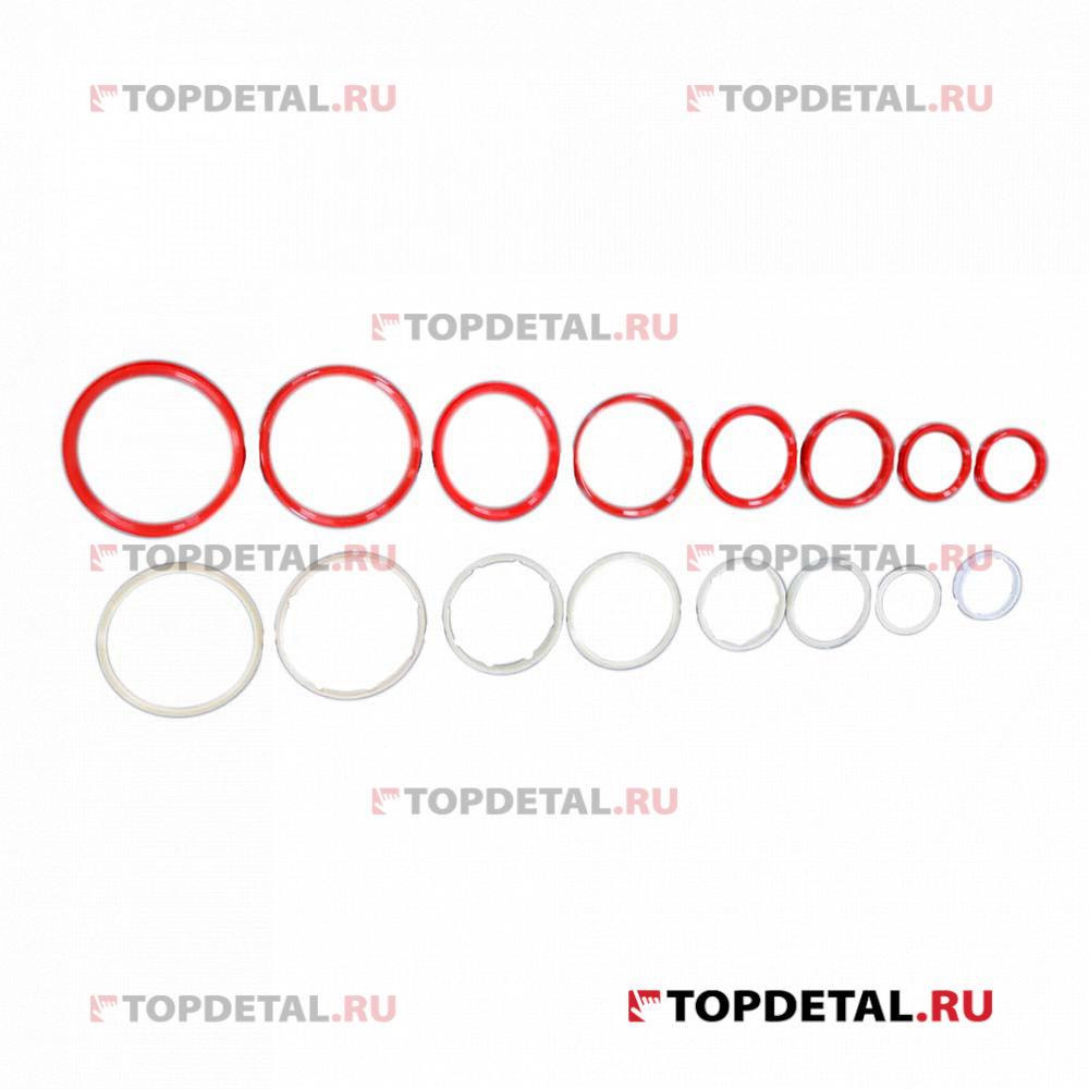 РК Гидроцилиндра для а/м КАМАЗА 45143 - 10 т. полный красный (к-т 16 шт.) TPU ПТП РК Гидроцилиндра для а/м КАМАЗА 45143 - 10 т. полный красный (к-т 16 шт.) TPU ПТП