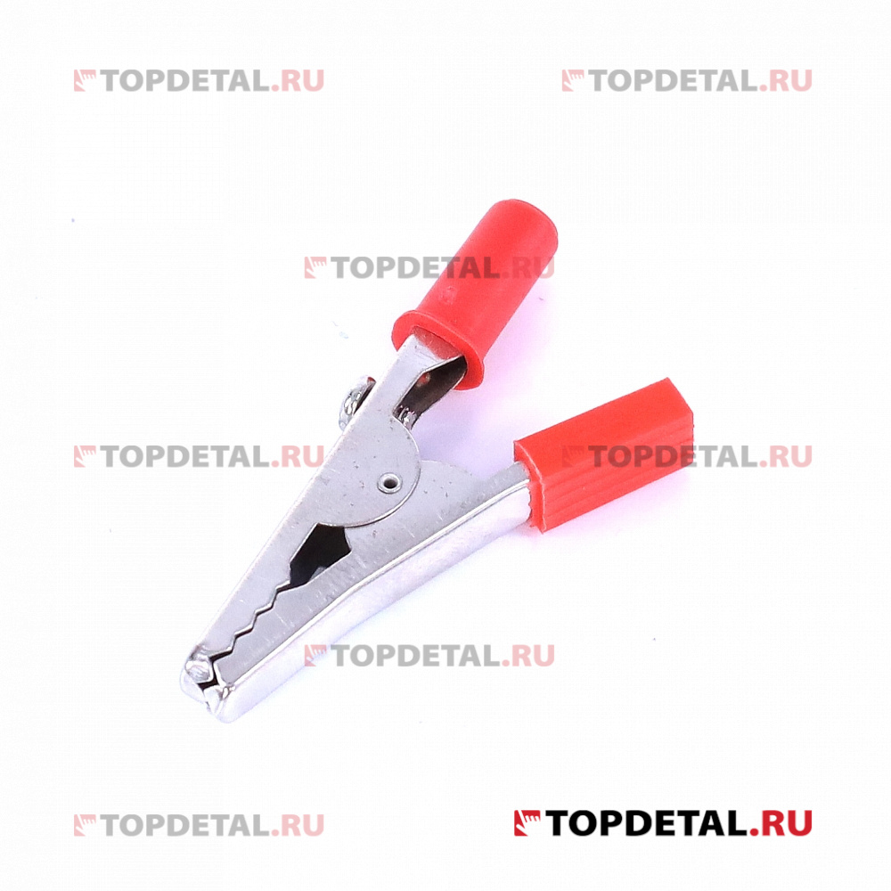 Зажим "крокодил" 55 мм 5А (красный) REXANTFD-1706