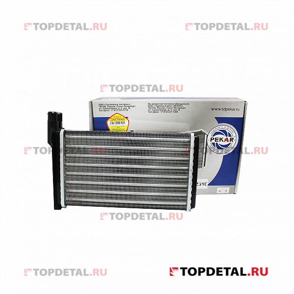 Радиатор отопителя ВАЗ-2108-99,2113-15 алюминиевый Пекар