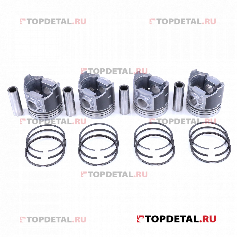 Поршневая группа кт. (4 шт.) 76,4 с кольцами ВАЗ-2101  Кострома