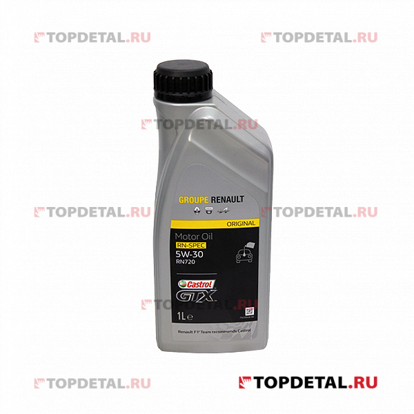 Масло моторное "Renault-Castrol" RN 5W30 RN720, 1л (дизель) (синтетика) 
