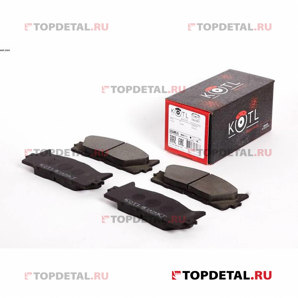 Колодка тормозная передняя (кт. 4 шт) TOYOTA CAMRY (V40, V50) LEXUS ES250-350