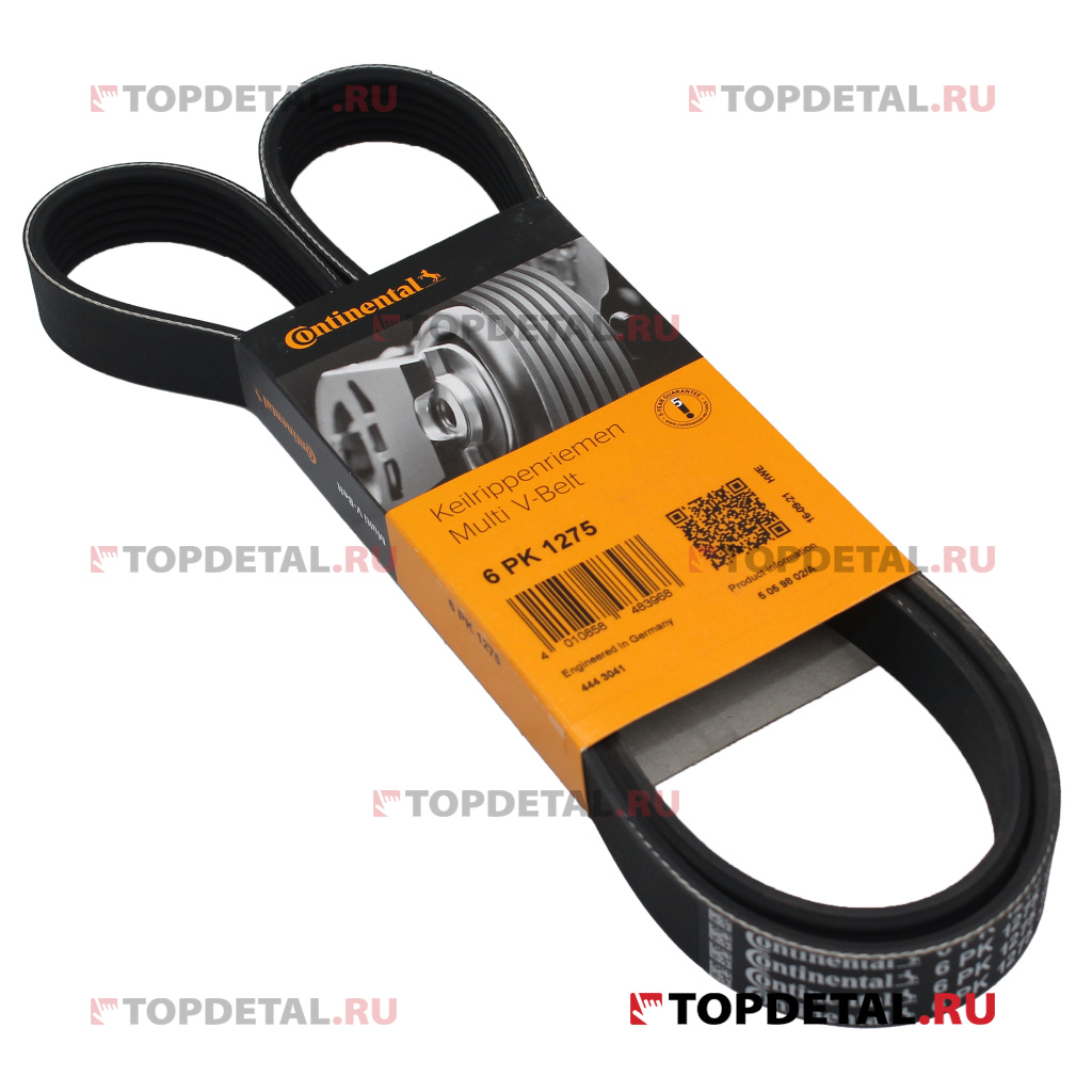 Ремень генератора CONTITECH 6PK1275 купить в интернет-магазине Topdetal.ru
