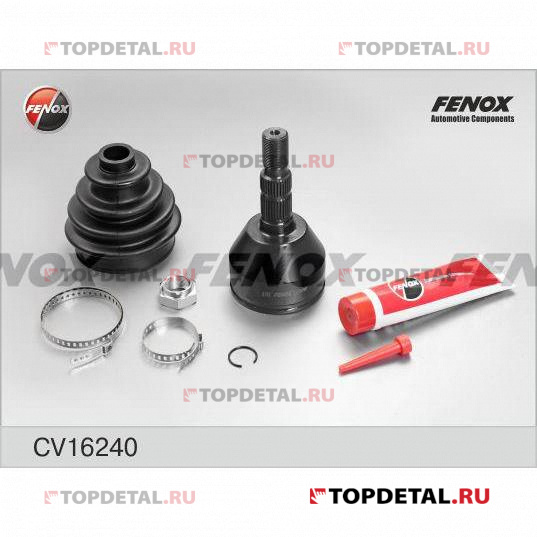 ШРУС Opel Astra H 1.4-1.8, 1.3-1.7CDTi 04-, Zafira B 1.8, 2.2 05- 33/24шл, наружный