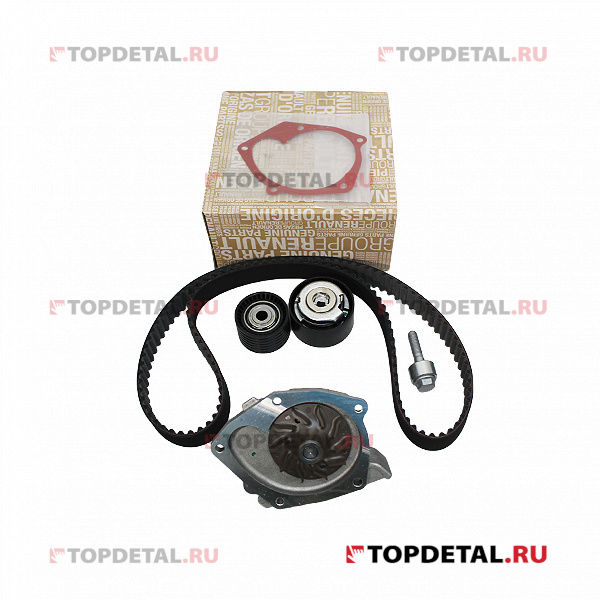 Ремень ГРМ +Ролик+Помпа вод.( Комплект ) RENAULT