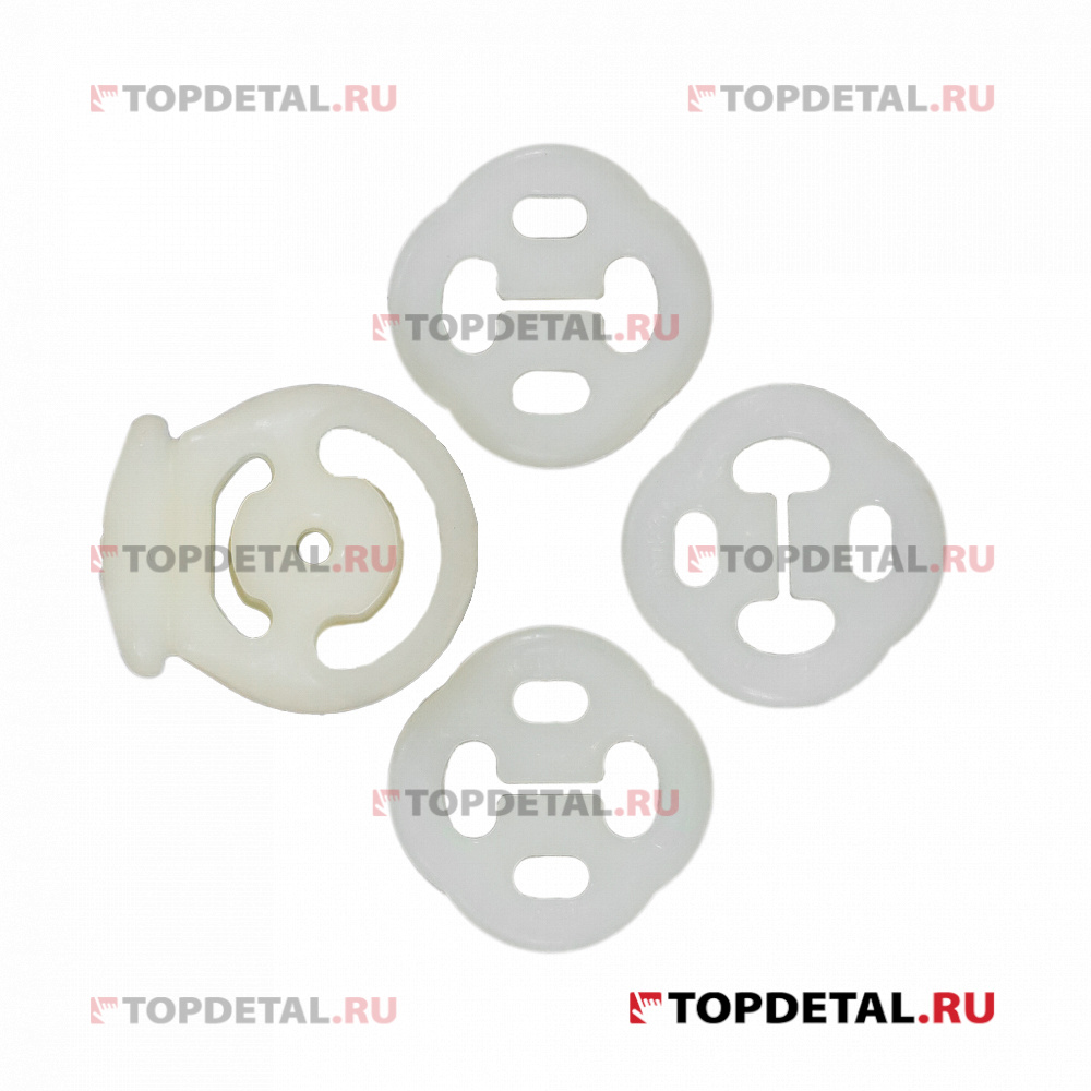 РК Подушек крепления глушителя Kalina, Granta, Dastun (к-т 4 шт.) TPU (1118/21213-1203073) ПТП