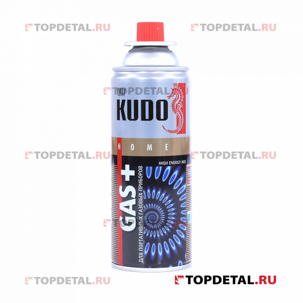 Газ для портативных газовых горелок всесезонный сжиженный KUDO 220 мл