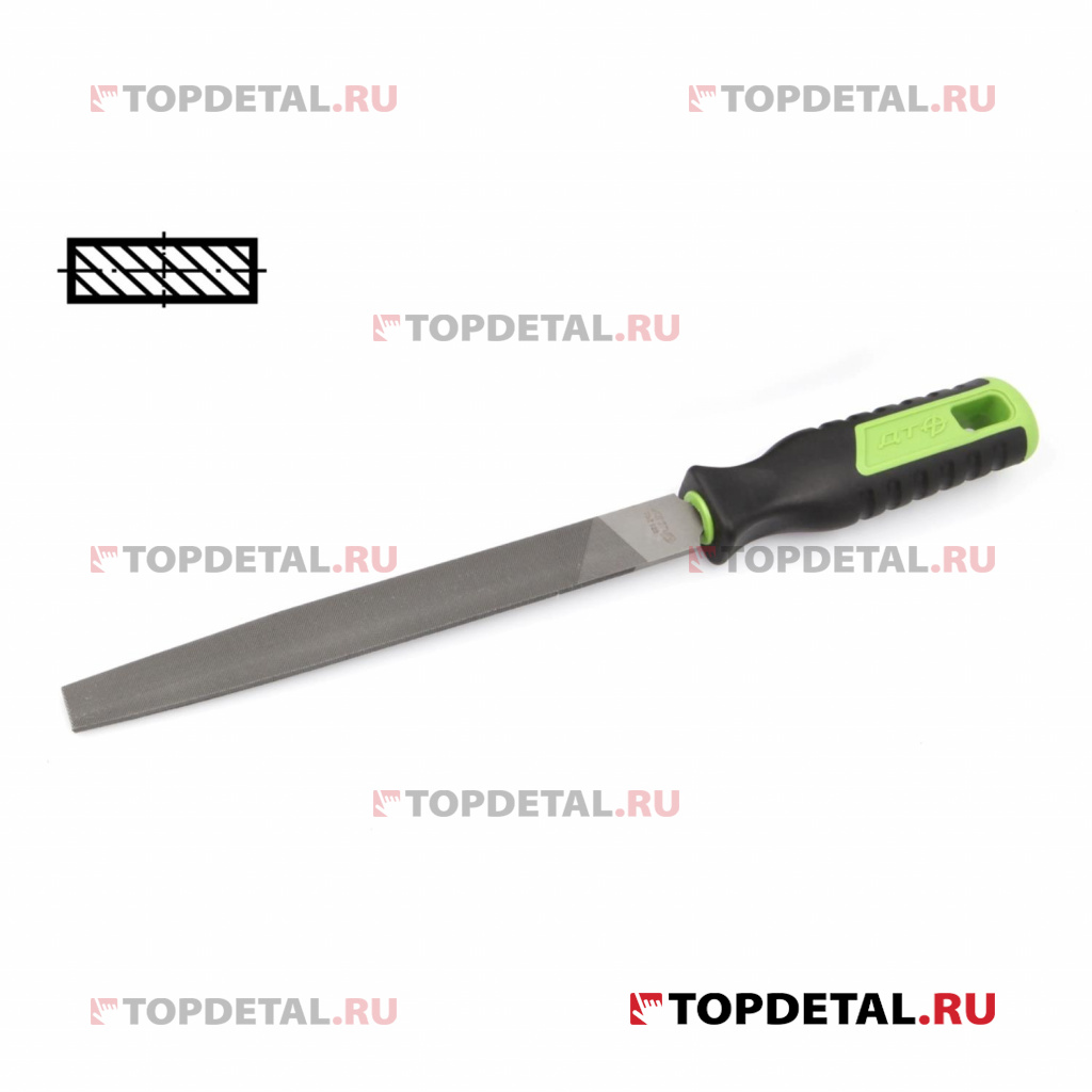 Напильник плоский №3 200 мм ДТ