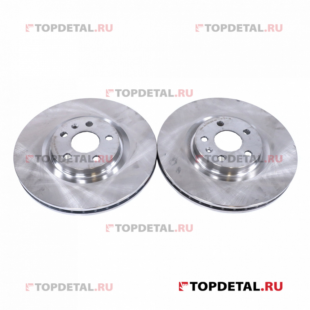 Диск тормозной Geely Tugella (FY11) 19- Передний, 322*48*28мм, 5 отверст., вентилируемый FENOX