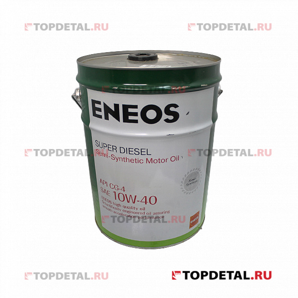 Масло ENEOS моторное 10w40 Super Diesel CG-4 20л (полусинтетика)
