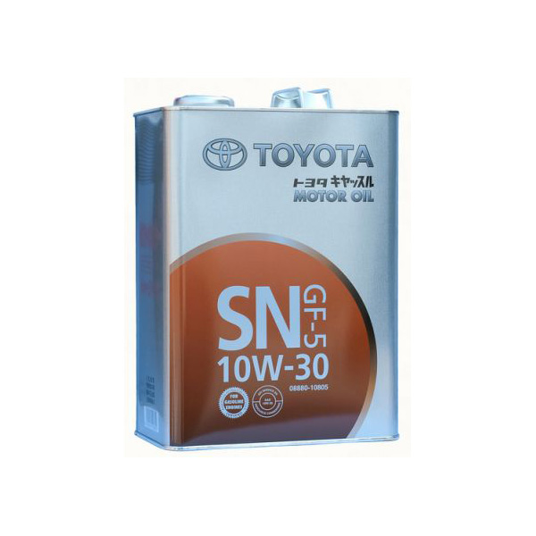 TOYOTA 10W-30 SN/CF 4 литра