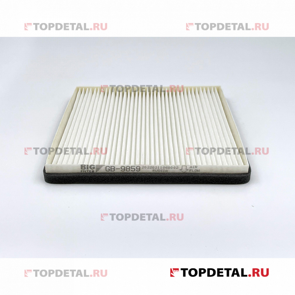 Фильтр салона противопыльный TOYOTA RAV-4 1.8-2.0L /D 94-06, Yaris 01- (BIG FILTER)
