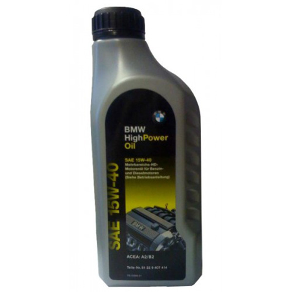 Масло моторное полусинтетическое BMW "High Power Oil 15W-40", 1л