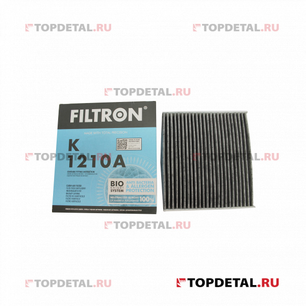 Фильтр салона TOYOTA AURIS/AVENSIS/RAV 4 09- угольный FILTRON K 1210A ...