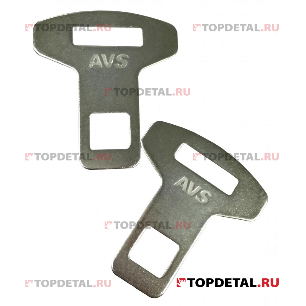 Заглушка замка ремня безопасности AVS BS-002  (кт. 2 шт)