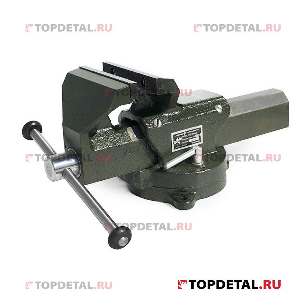 Тиски слесарные поворотные профессиональные ТСМ-160 ДТ