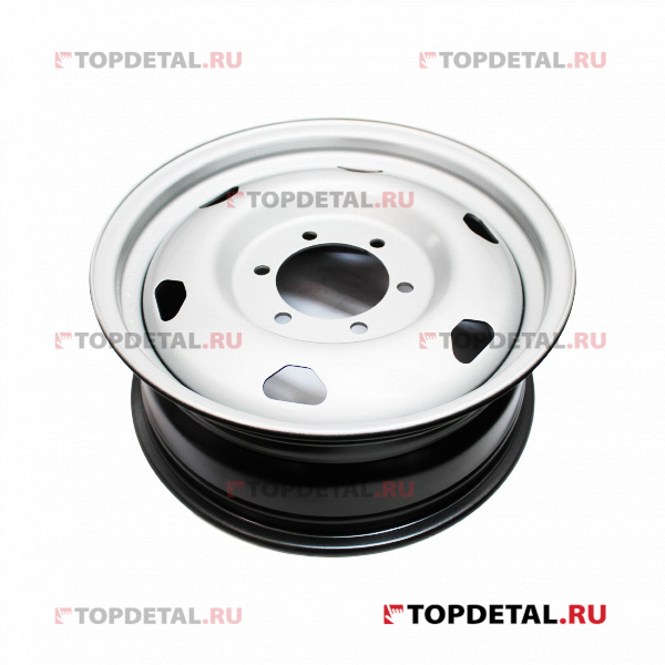 Диск колеса R16 УАЗ-2360 Профи 6,5JХ16Н2 ET40 6Х139,7 (цвет серебро) (штамп.) (УАЗ)