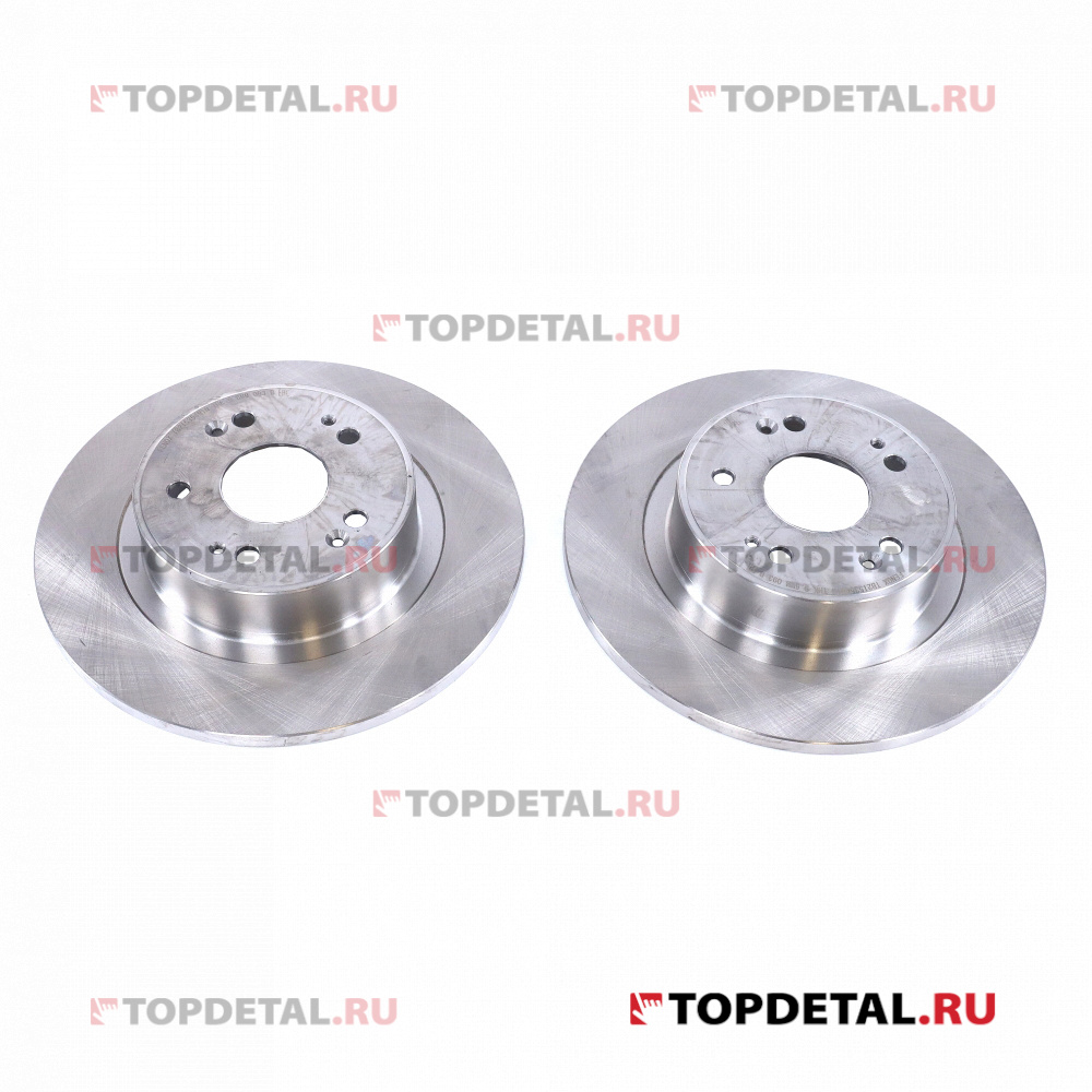 Диск тормозной Haval F7 (1.5, 2.0) 18- Задний, 304*56,1*12мм, 5 отверст., невентилируемый FENOX
