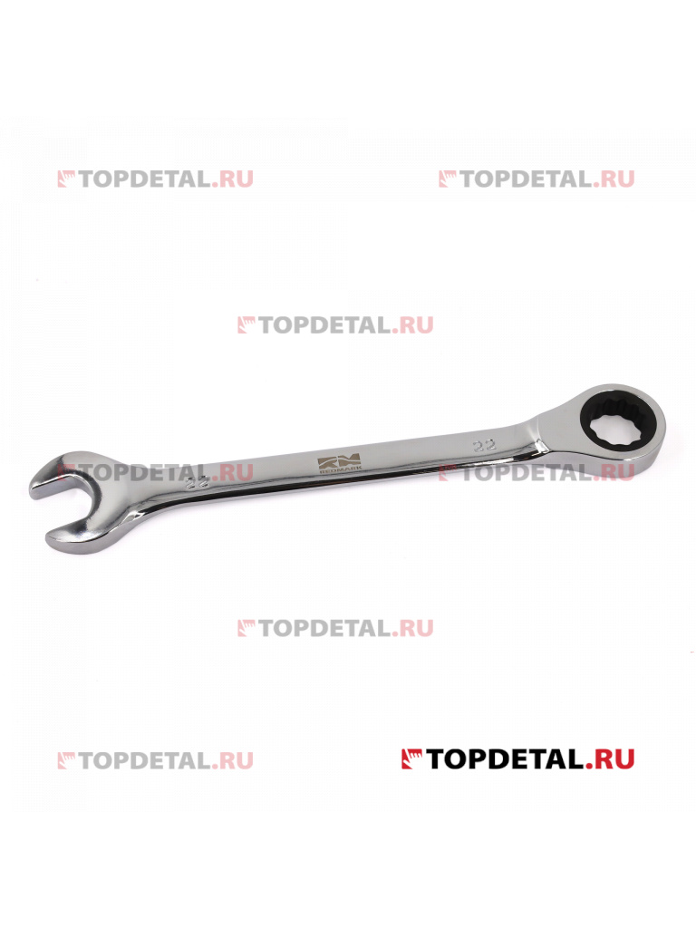 Ключ гаечный комбинированный 22х22 мм трещоточный "Redmark"