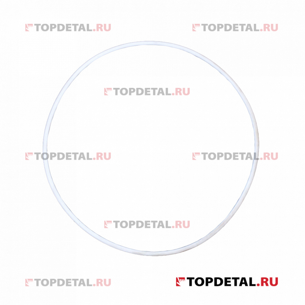 Кольцо на гильзу КАМАЗ дв.740 125,8х2,0 (Белый, Красный силикон) (Квадратис)