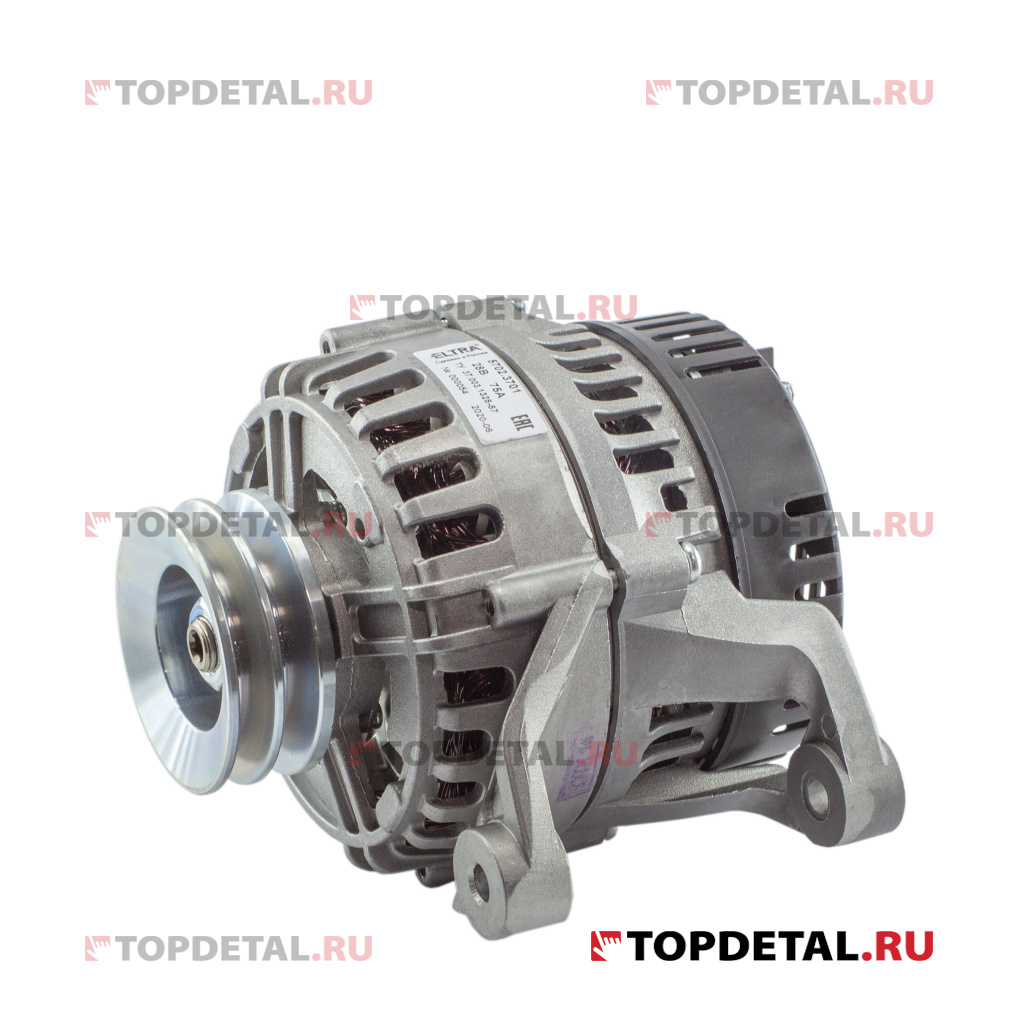 Генератор Краз дв. ямз-238,КАМАЗ дв. 740.10,4310 (28в/70а, компакт),(ELTRA)