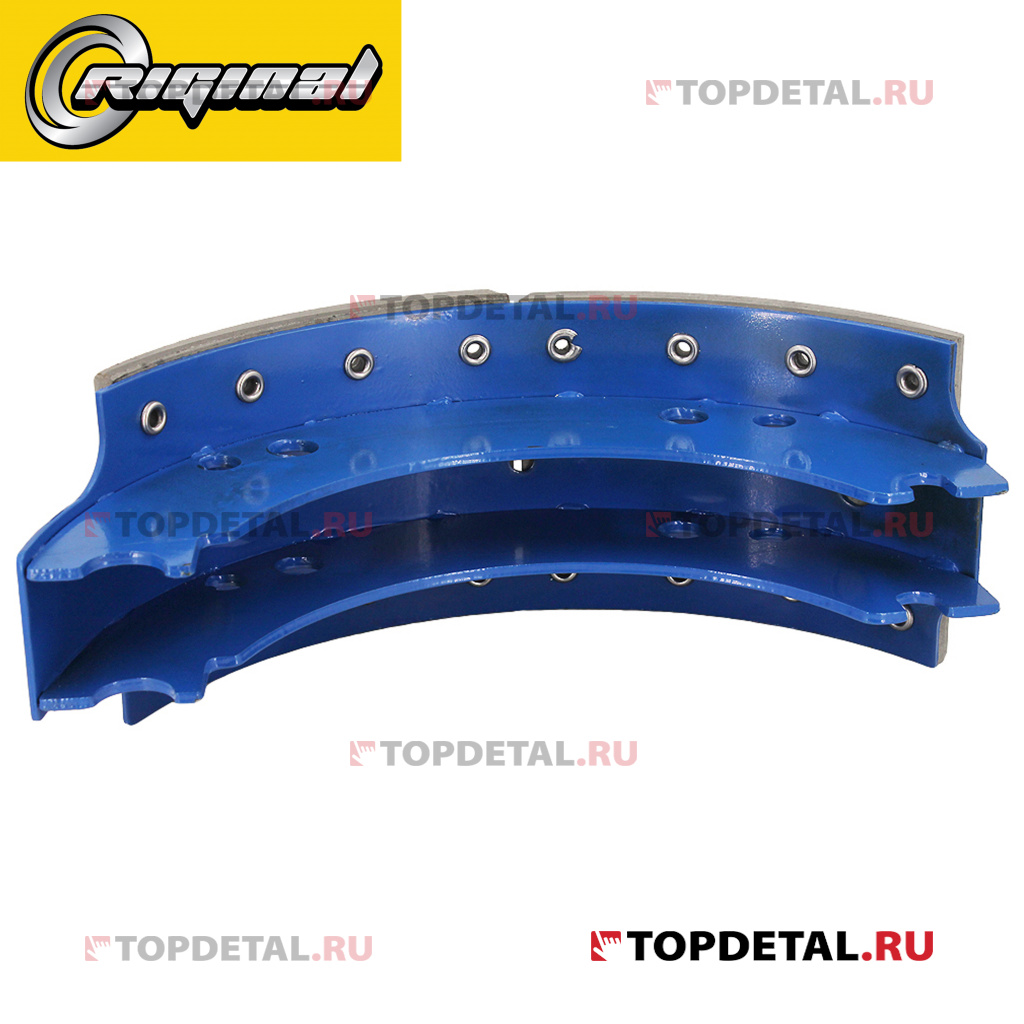 Колодка барабанного тормоза для а/м КАМАЗ 53212/4310/5320 3/5 (53212-3501090) Riginal