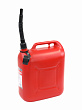 Канистра 20 л (п/эт.) под ГСМ с заливным устройством (красная)"RedMark"