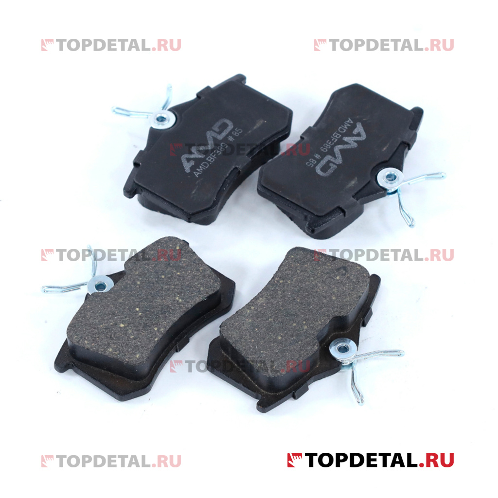 Колодка дискового тормоза задняя 1K0698451J (VW Polo,Jetta,Golf/Skoda Rapid,Octavia,Fabia) AMD
