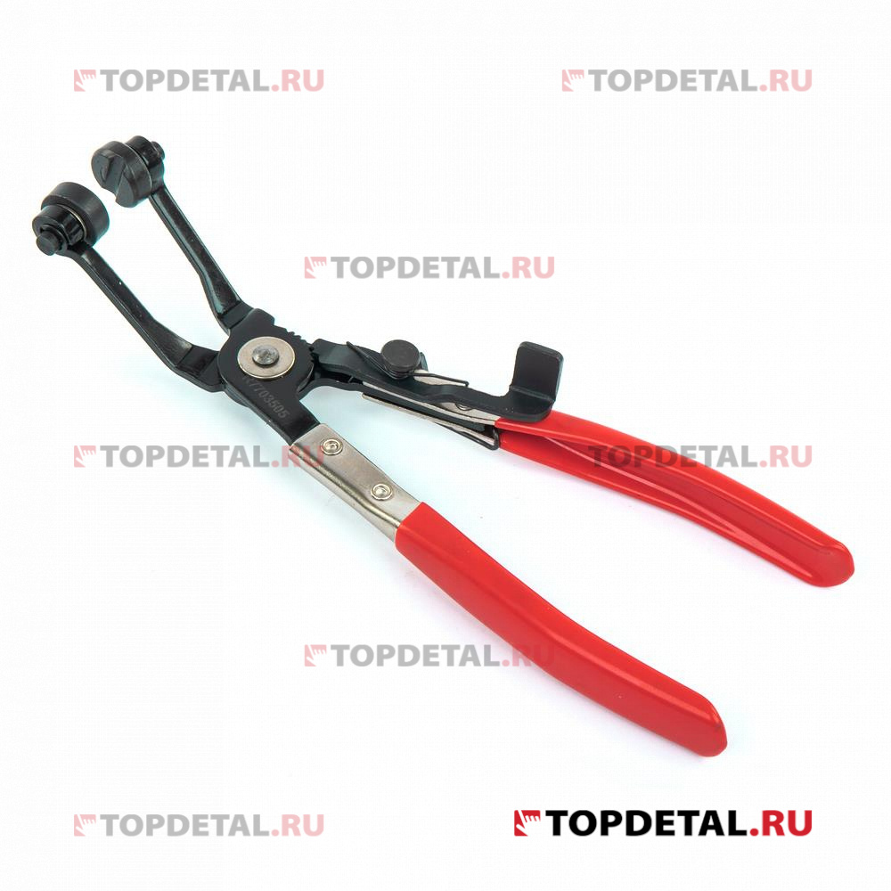 Клещи для самозажимных хомутов с загнутыми губками ARNEZI R7703505