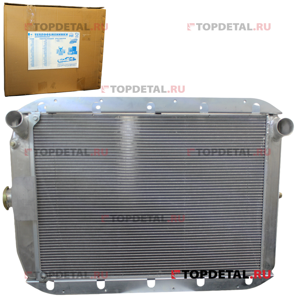 Радиатор охлаждения (2-рядный) УРАЛ 55571-1121-70,4320-70 с дв. ЯМЗ 536.02 101(Nocolok) Шадринск