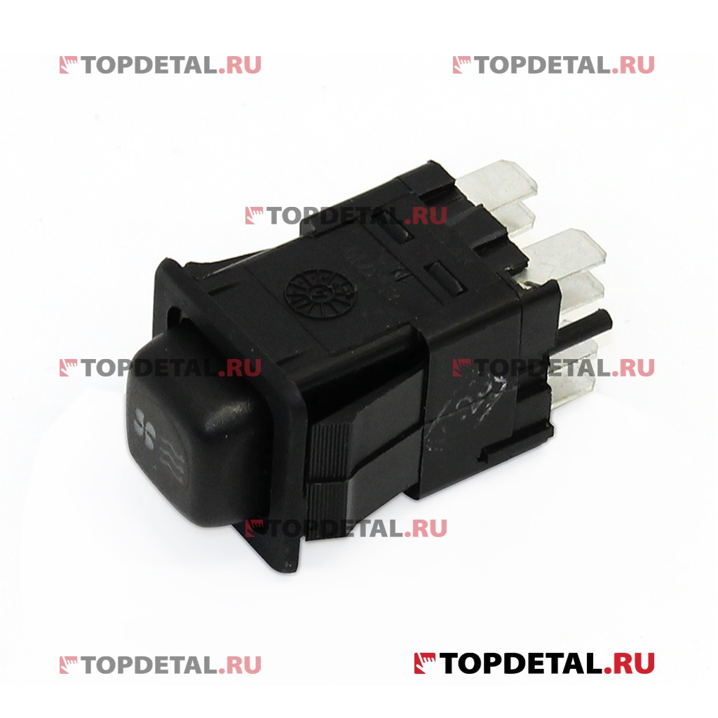 Кнопка вентилятора отопителя Г-3307,3302,2217 (Автоарматура)