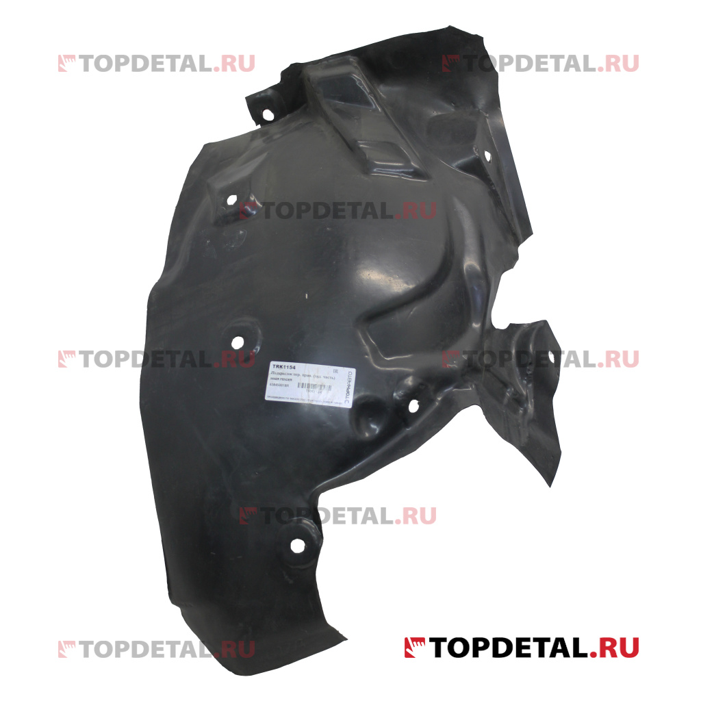 Подкрылок Renault Fluence передний правый (зад. часть) TORK