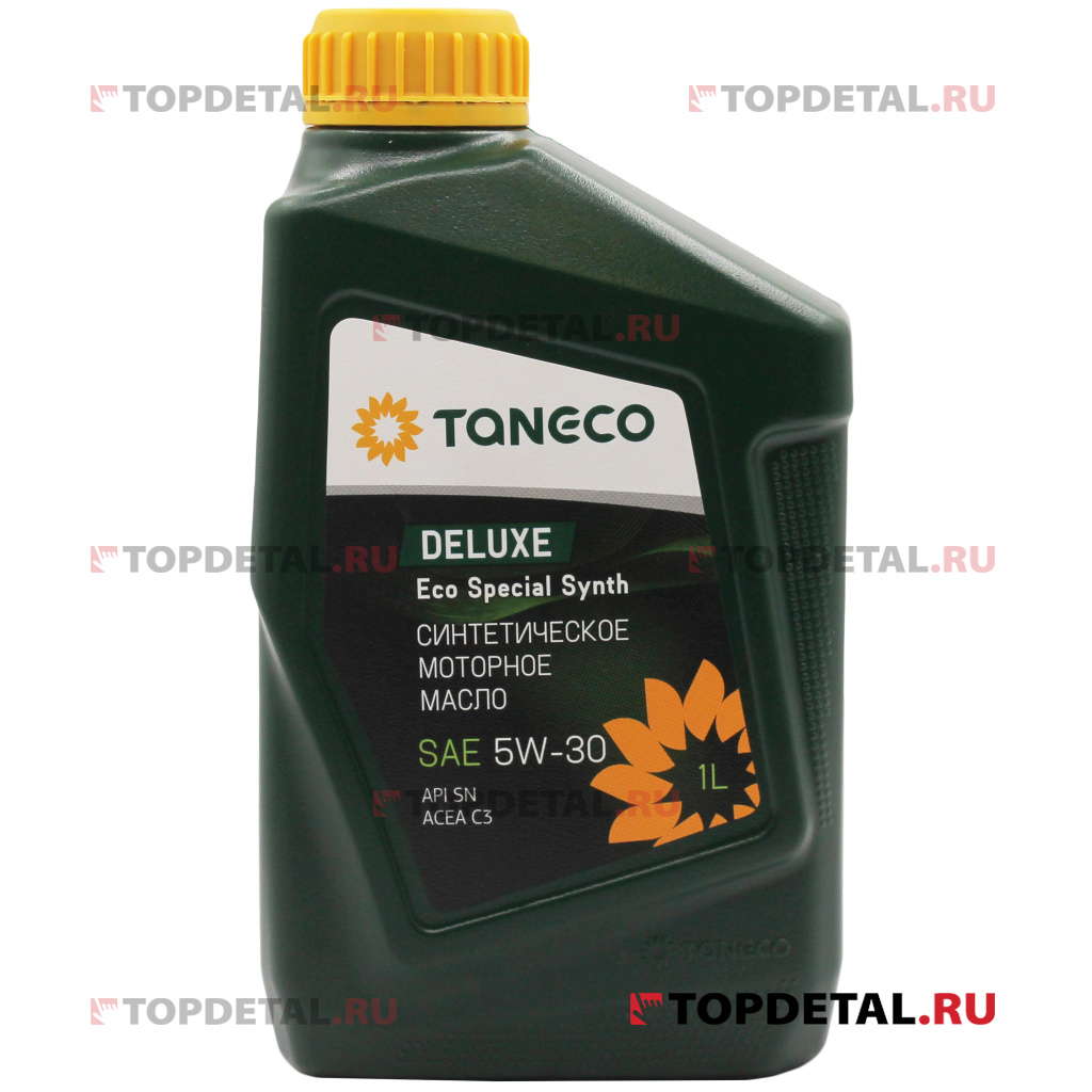 Масло TANECO DeLuxe Eco Spec Synth моторное 5W30 (синтетика) 1л (Одобрение: Daimler 229.52) 4650229680178 купить в интернет-магазине Topdetal.ru